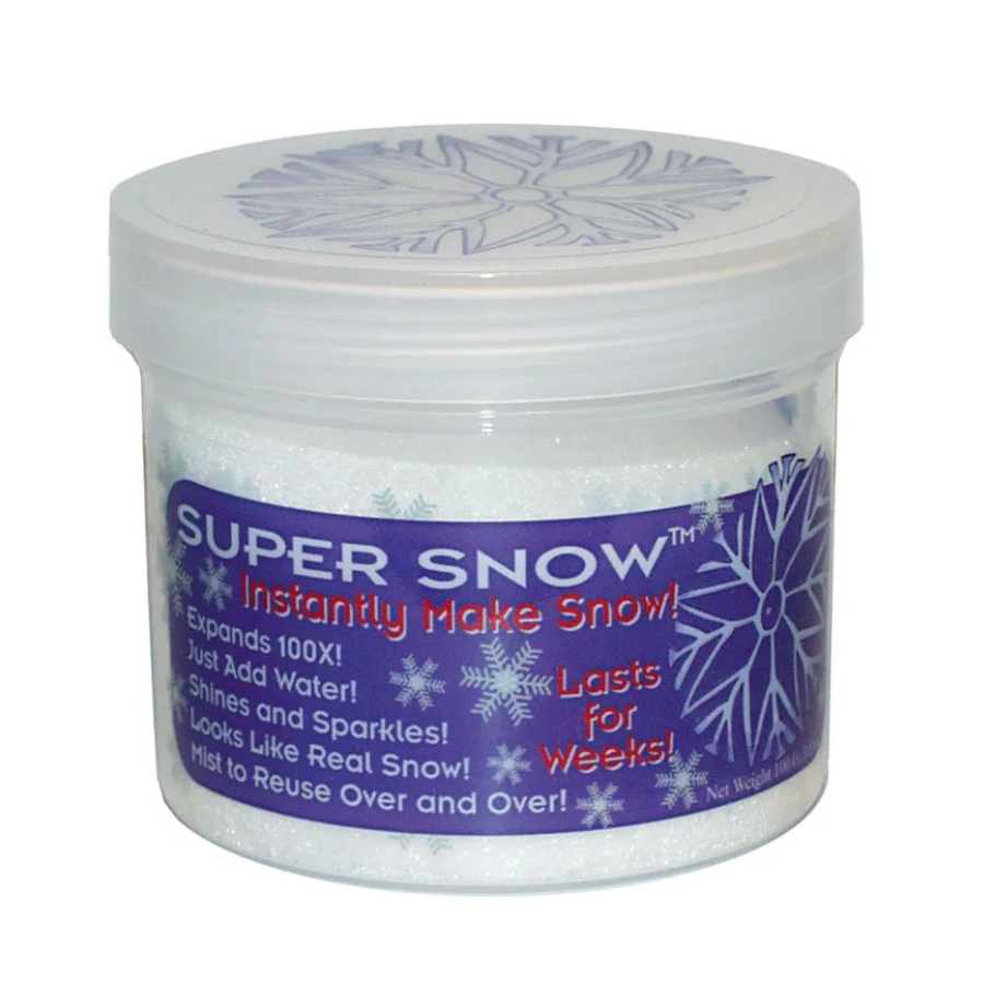 Super Snow Jar, Make Your Own Instant Snow