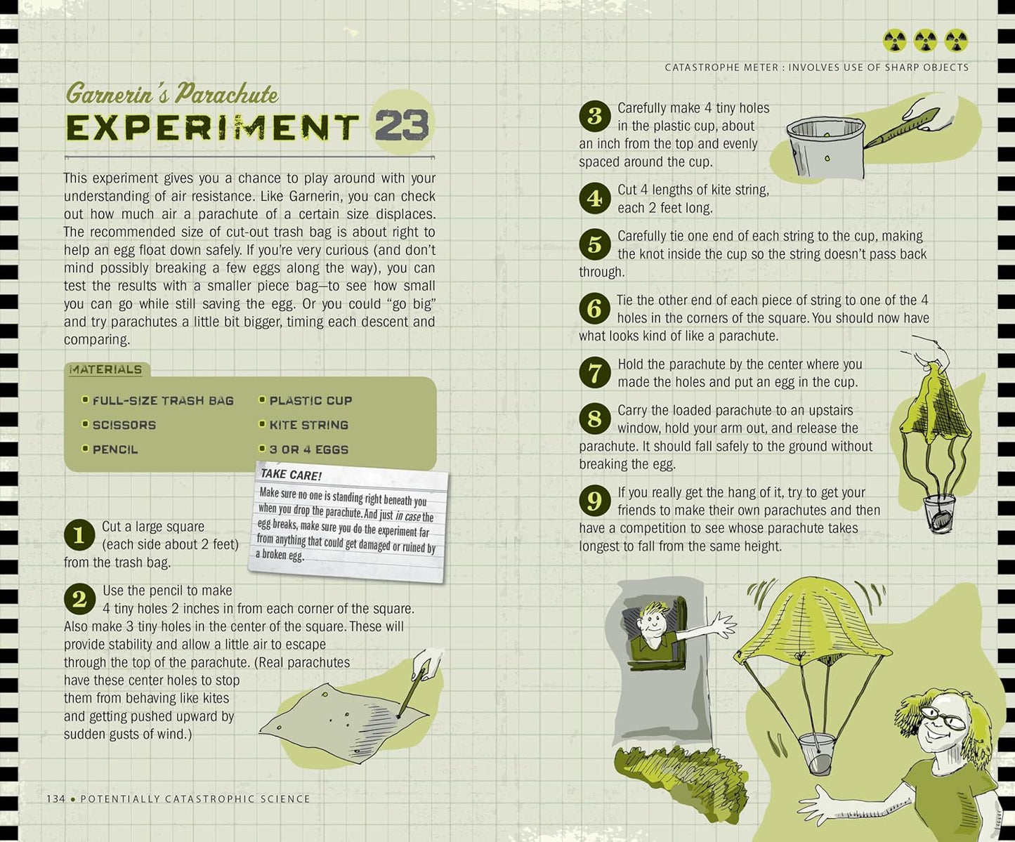 The Book of Potentially Catastrophic Science - 50 Experiments for Daring Young Scientists