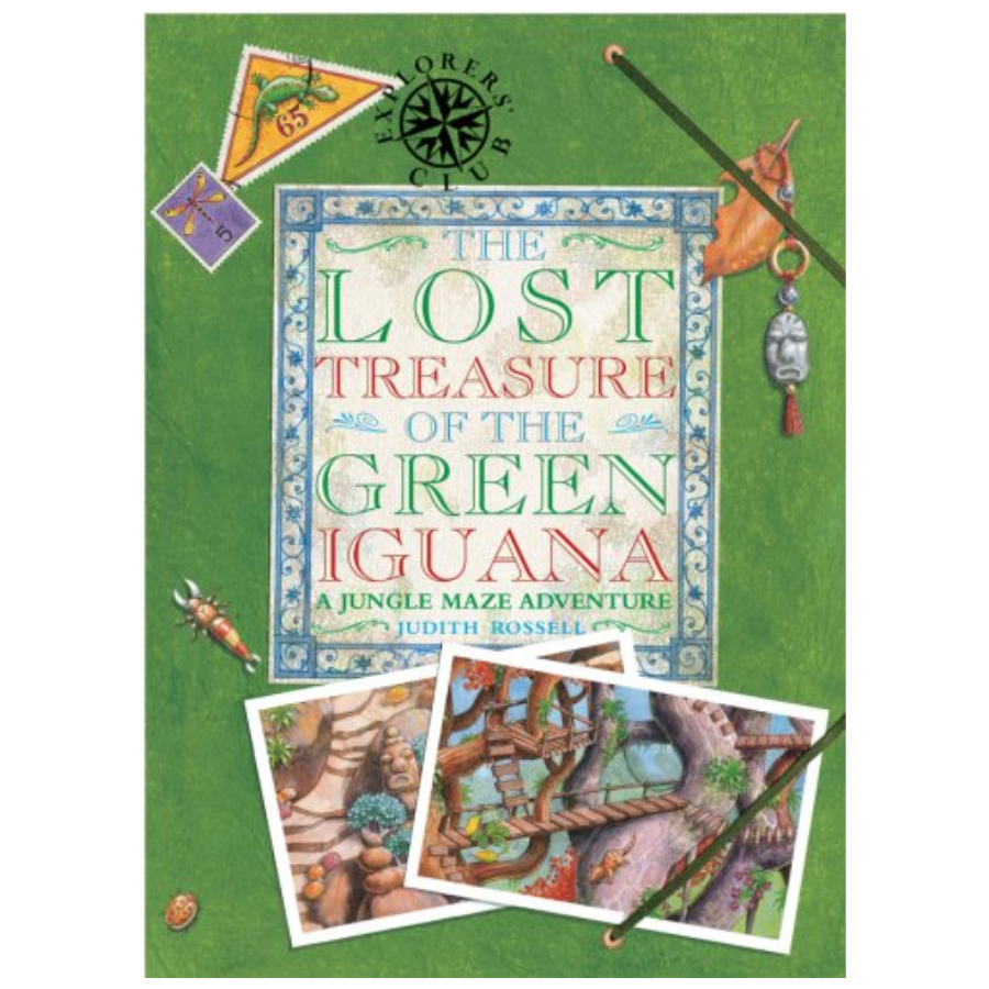 The Lost Treasure of the Green Iguana - A Jungle Maze Adventure