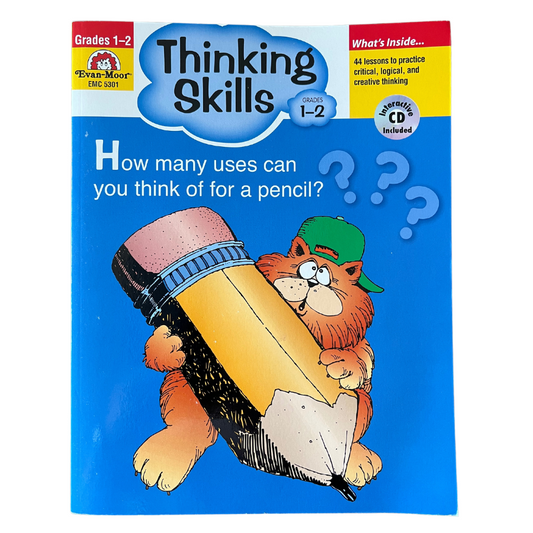 Thinking Skills, Grade 1-2 with CD