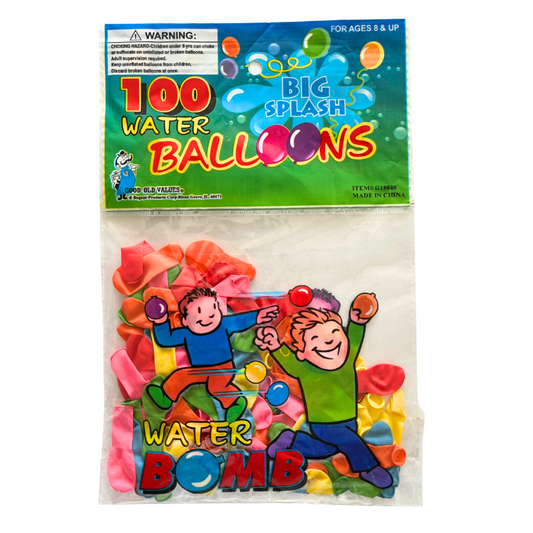 100 Water Balloons, Water Bombs