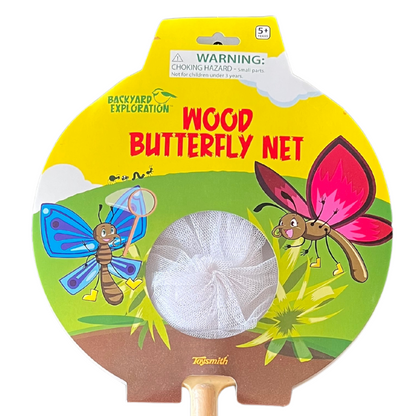 Deluxe Butterfly Net with Wooden Handle