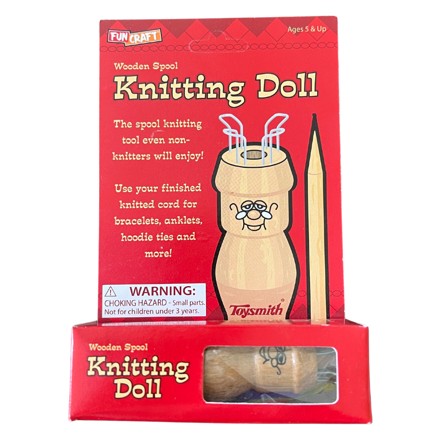 Wooden Spool Knitting Doll Kit