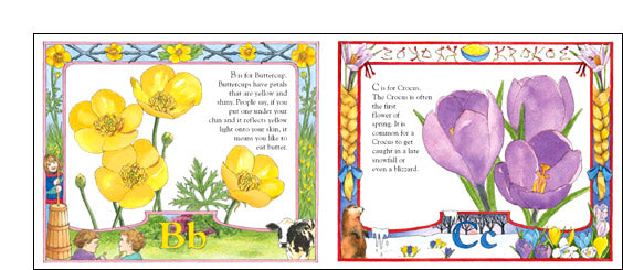 The Flower Alphabet Book