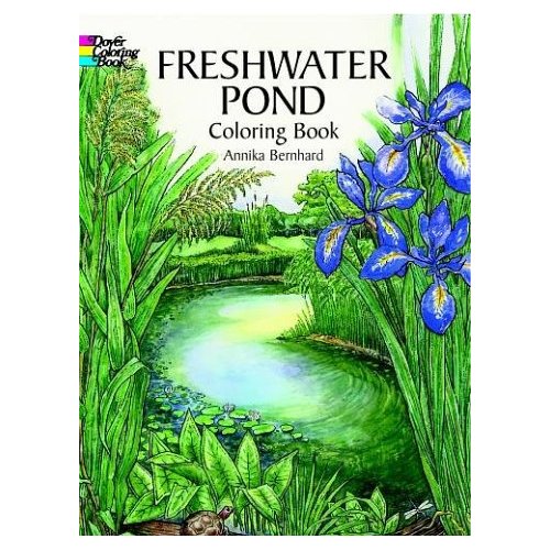 Freshwater Pond Coloring Book