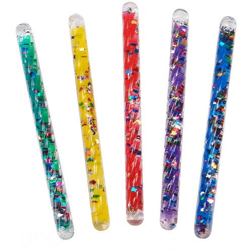 Spiral Glitter Wand, Fidget Toy