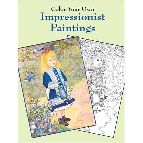 Color Your Own Impressionist Paintings