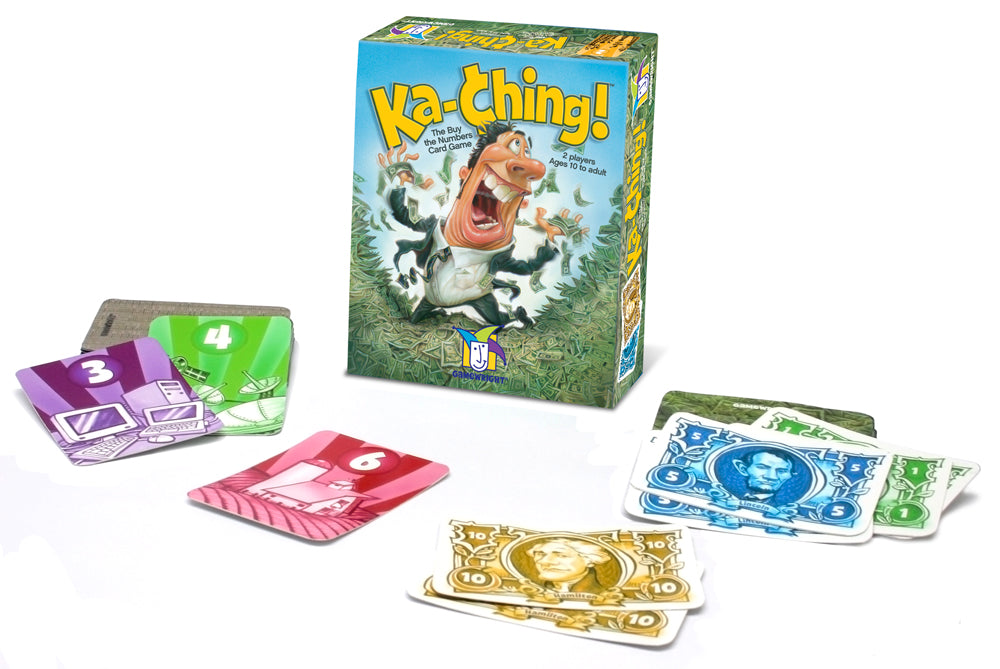 Ka-Ching!, The Buy the Numbers Card Game (2007) by Gamewright