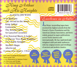 King Arthur and His Knights by Greathall Productions, Read by Jim Weiss, Audio CD