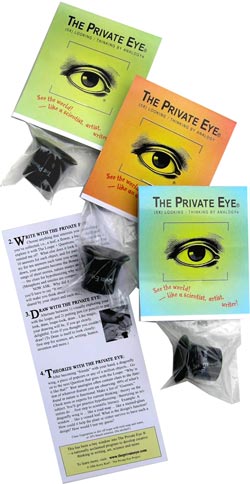 The Private Eye Loupe and Instruction Card