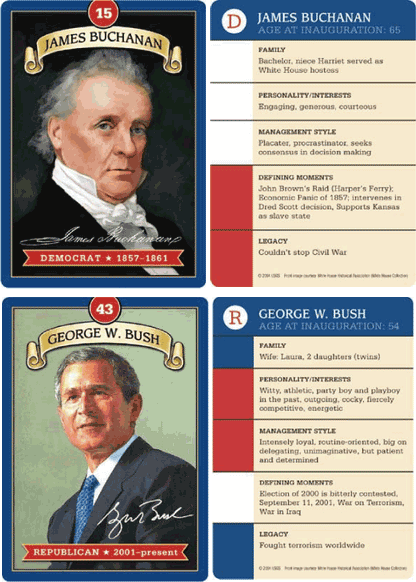 The People's Choice, A Presidential Card Game, History Channel