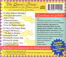 The Queen's Pirate: Elizabeth I and Sir Francis Drake by Greathall Productions, Read by Jim Weiss, Audio CD