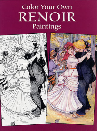 Color Your Own Renoir Paintings