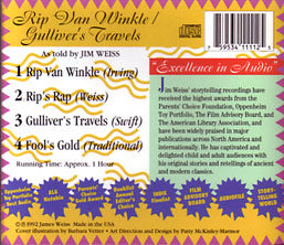 Rip Van Winkle / Gulliver's Travels by Greathall Productions, Ready by Jim Weiss, Audio CD