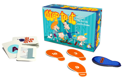 Step to It - The Get Up and Go Game (2007) by Gamewright