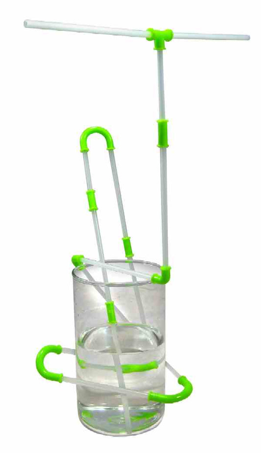 DIY Drinking Strawz Construction Set (Lime)