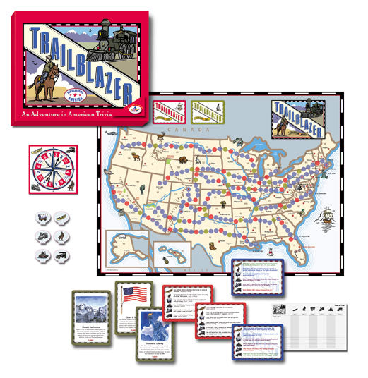 Trailblazer, An Adventure in American Trivia Board Game (2004) (NEW)