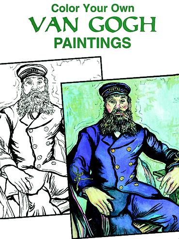 Color Your Own Van Gogh Paintings