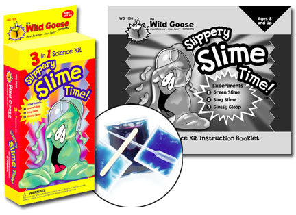 Wild Goose Science 3-in-1 Kit - Slippery Slime Time!