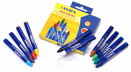 Lyra Wax-O-Glas Window Crayons