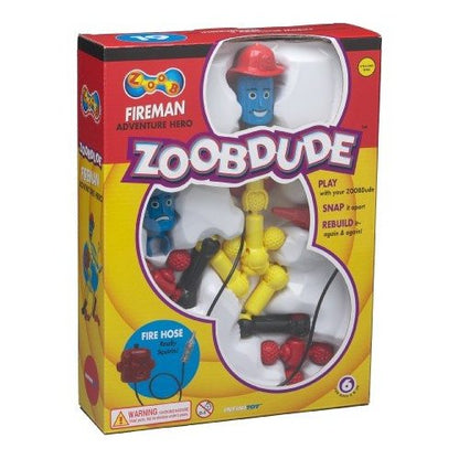 ZOOB Dude Fireman Adventure Hero (2005) (NEW)