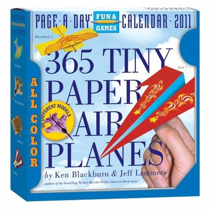 365 Tiny Paper Airplanes Calendar (Page-a-Day Calendars)