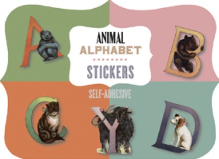 Animal Alphabet Stickers by Laughing Elephant