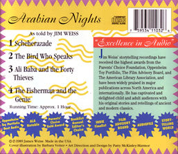 Arabian Nights by Greathall Productions, Read by Jim Weiss, Audio CD