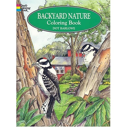 Backyard Nature Coloring Book