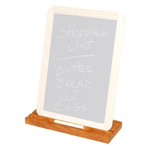 Slate Chalkboard Wooden Base Holder (Holder Only)