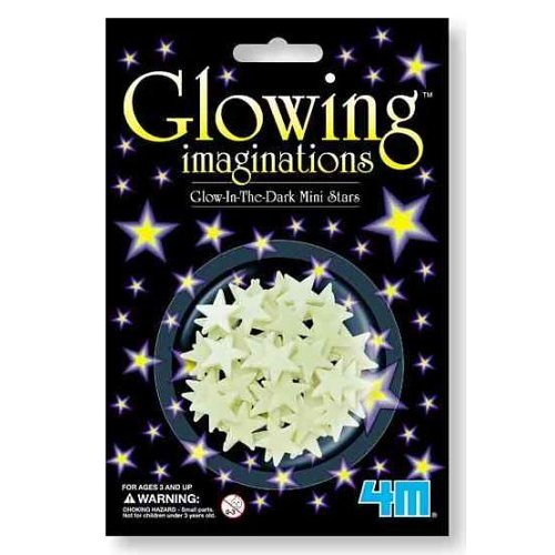 Glow Mini Stars - Glowing Imaginations, 60 Mini Stars