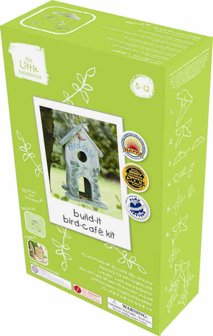 Build-It Bird Cafe, DIY Build and Paint Bird Feeder Kit by The Little Experience