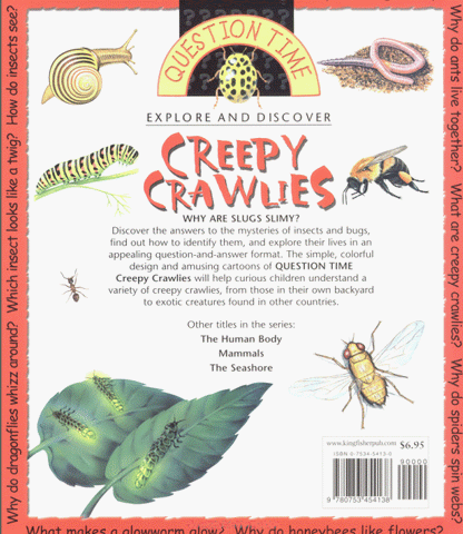 Creepy Crawlies (Kingfisher Question Time Series)