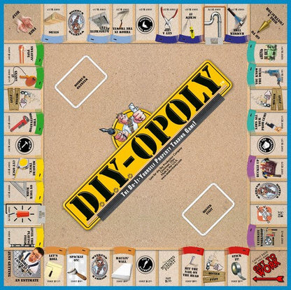 DIY-OPOLY - The Do-It-Yourself Property Trading Game