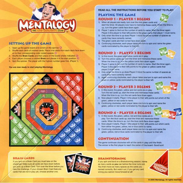 Mentalogy - The Mind-Expanding Game