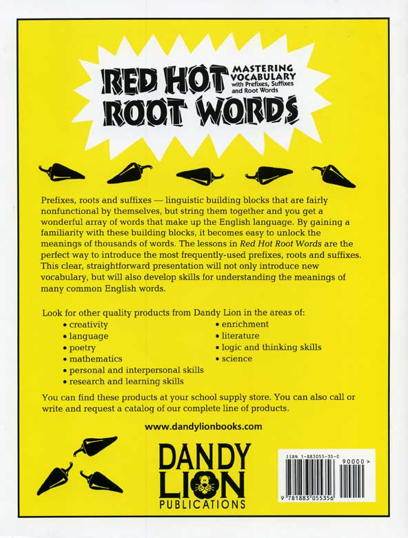 Red Hot Root Words (Book 2) - Mastering Vocabulary with Prefixes, Suffixes, and Root Words