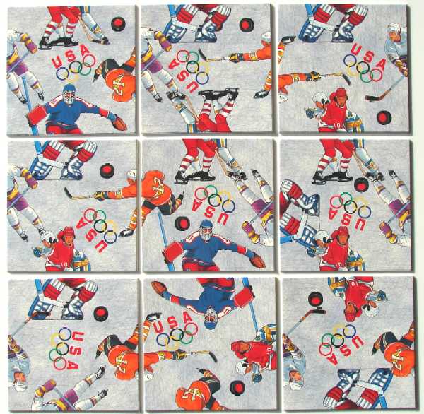 Scramble Squares - Hockey (Winter Olympics)