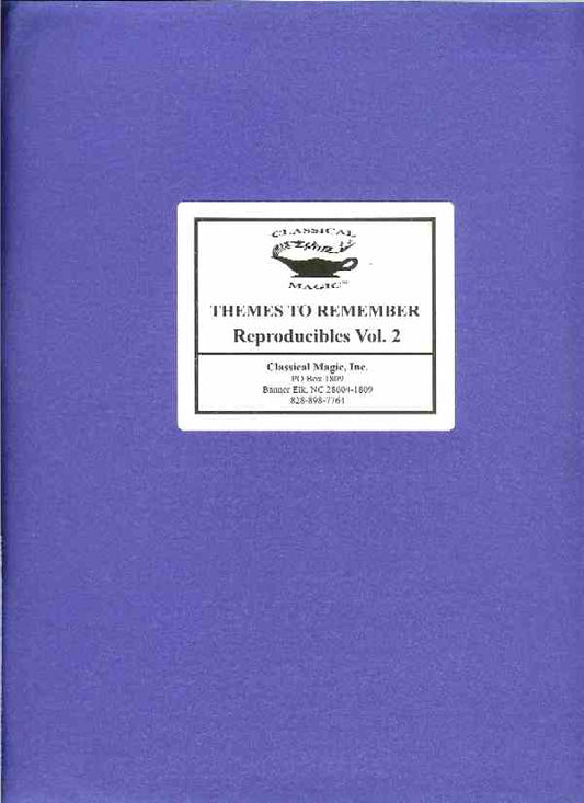 Themes to Remember, Volume 2 Reproducibles (Classical Magic Music Series)