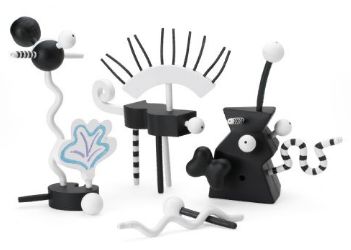 Zolo-Blanko! Playsculpture Building Set, Design Your Own Pieces