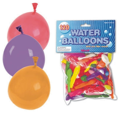 120 Water Balloons with Funnels