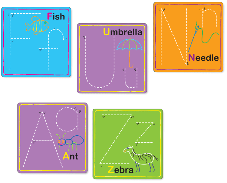 Wikki Stix Alphabet Cards