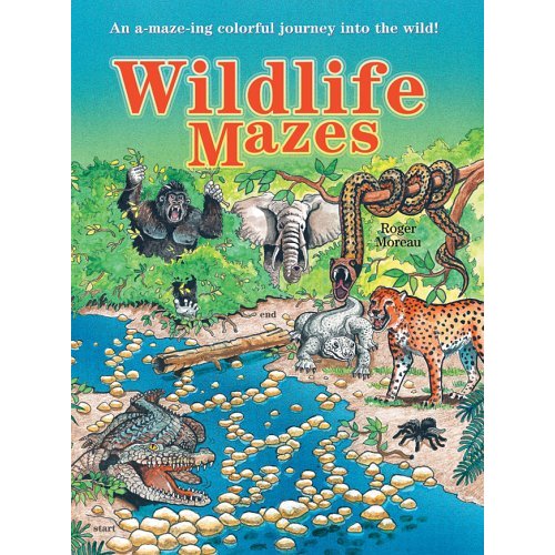 Wildlife Mazes - An A-maze-ing Colorful Journey into the Wild!