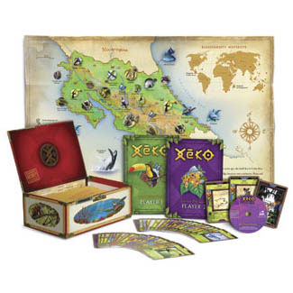 Xeko Mission:  Costa Rica Starter Set with Booster Cards