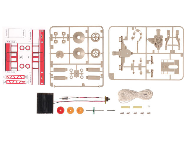 Solar Powered Aerial Cable Car Building Kit RobotiKits (NEW)