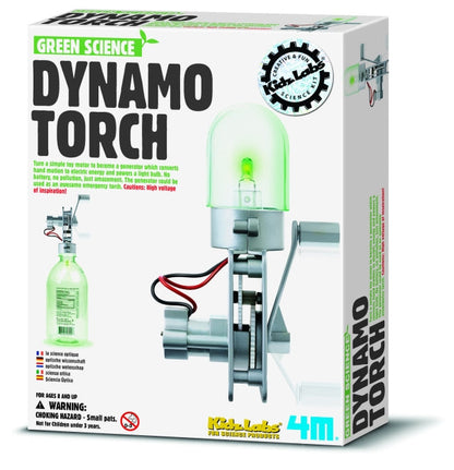 Green Science, Dynamo Torch, DIY Generator Kit