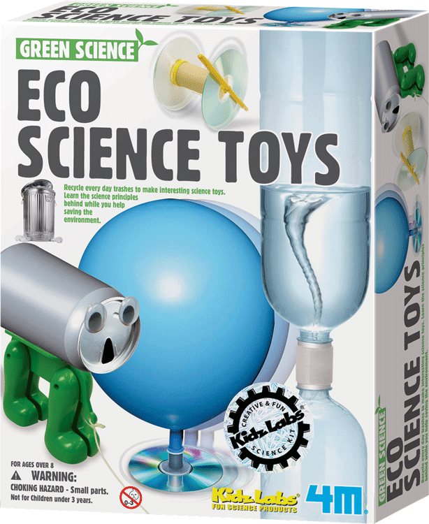 Green Science Eco Science Toys Kit, Build 7 Different Toys