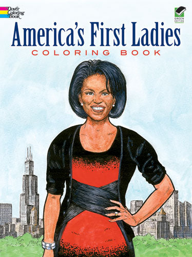 America's First Ladies Coloring Book