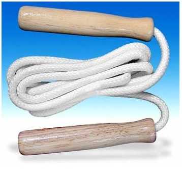 Heavyweight Cotton Jump Rope, 10-feet Long