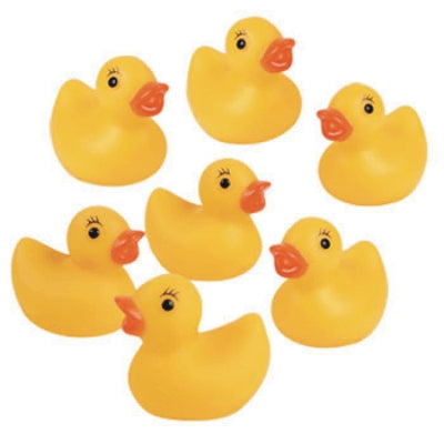 1-1/2" Mini Duck, Yellow Rubber Duckie