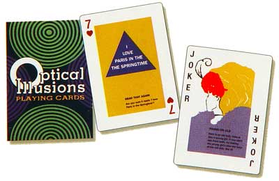 Optical Illusions Playing Card Deck